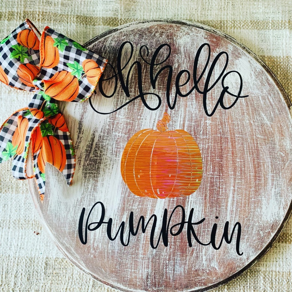Fall rustic signs